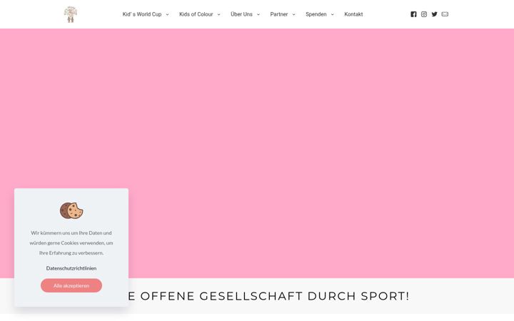 Screenshot of kidsworldcup.de
