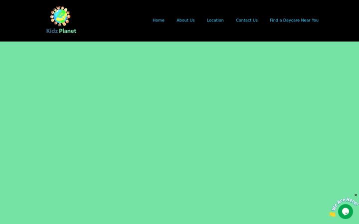 Screenshot of kidzplanetfl.com