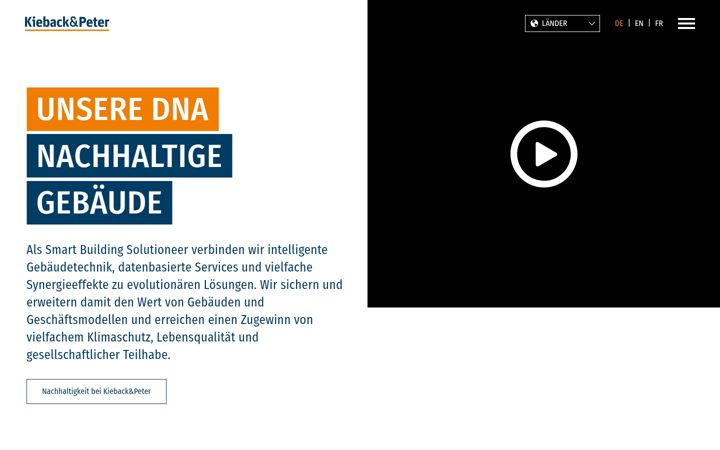 Screenshot of kieback-peter.com
