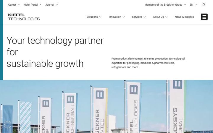Screenshot of kiefel.com
