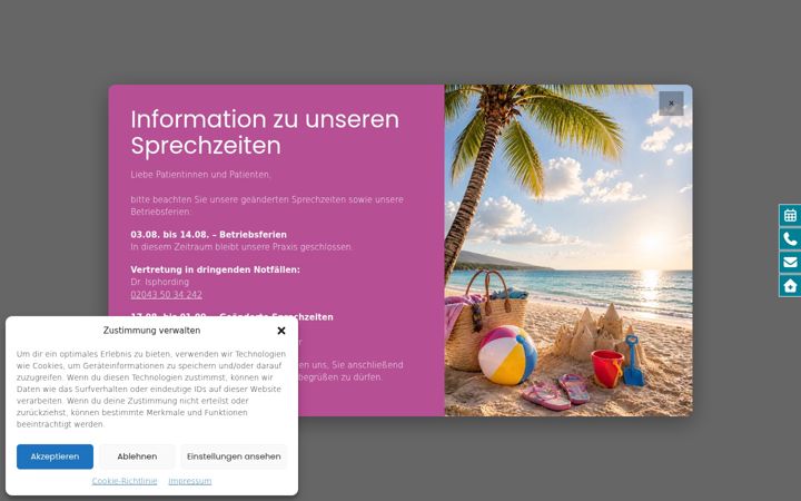 Screenshot of kieferorthopaedie-toye.de