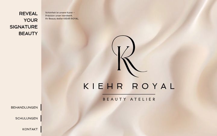 Screenshot of kiehr-royal.de