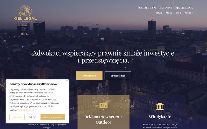 Screenshot of kiel-legal.pl