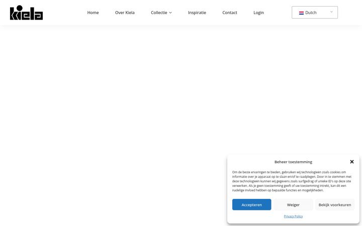 Screenshot of kiela.com