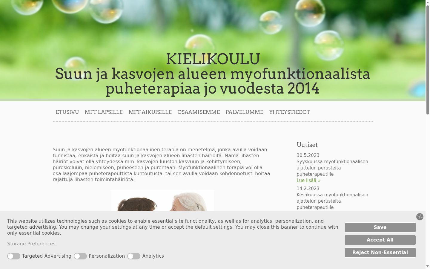 Zrzut ekranu banera zgody wyświetlanego przed jakąkolwiek interakcją