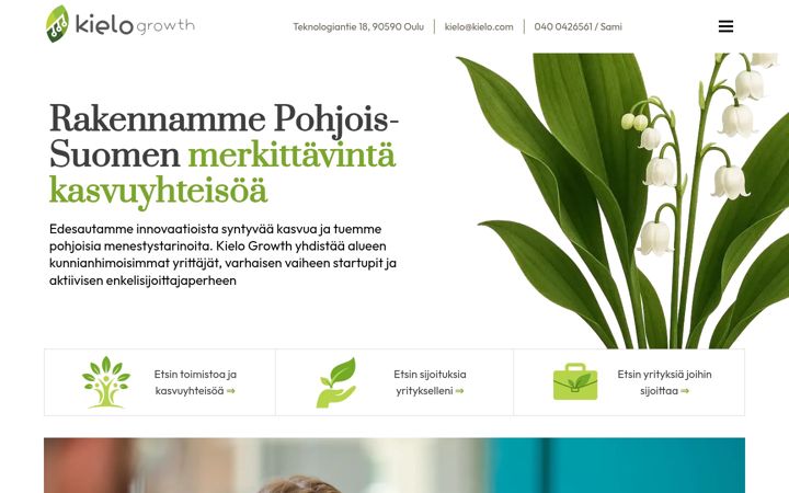 Screenshot of kielo.com