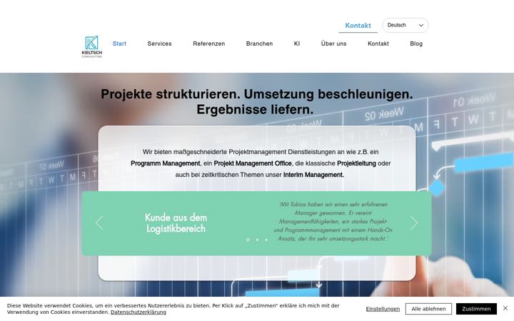 Screenshot of kieltsch-consulting.info