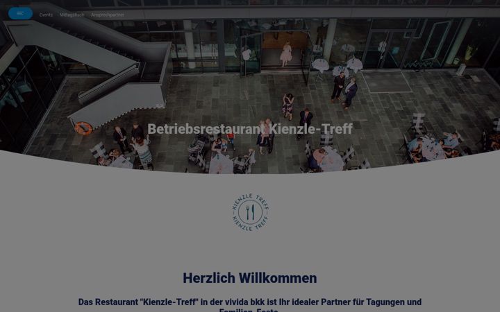 Screenshot of kienzle-treff.de