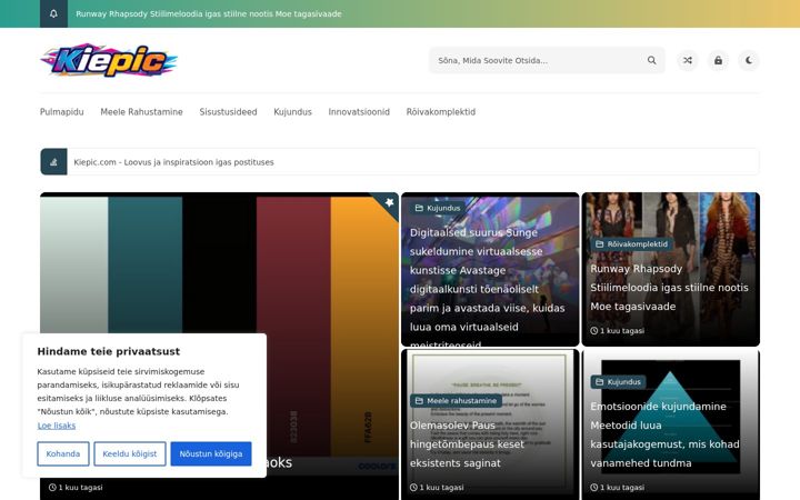 Screenshot of kiepic.com