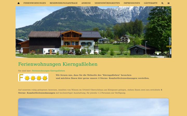 Screenshot of kierngasslehen.de
