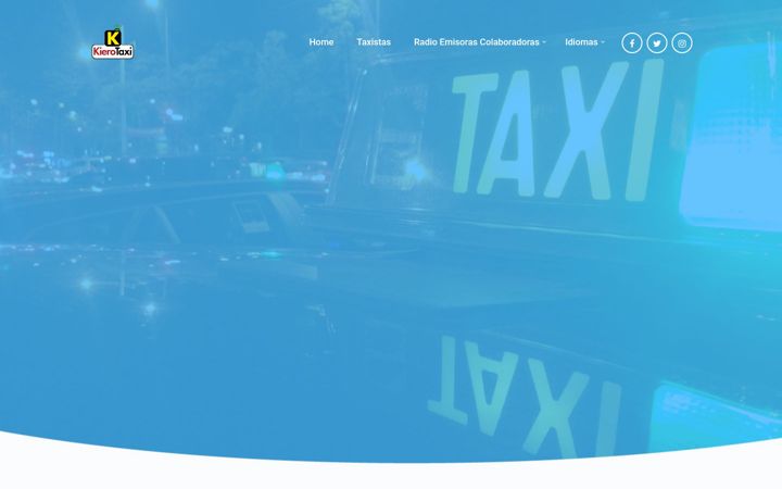 Screenshot of kierotaxi.com