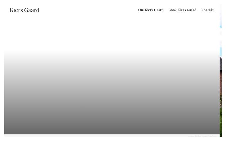 Screenshot of kiers-gaard.dk