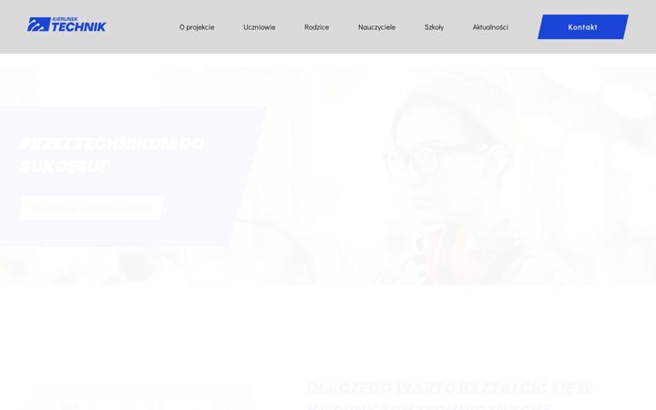 Screenshot of kierunektechnik.pl