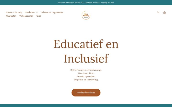 Screenshot of kies-kleurig.com