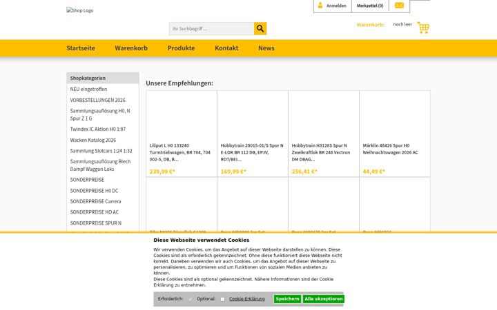 Screenshot of kieskemper-shop.de