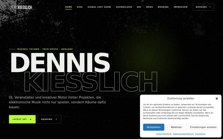 Screenshot of kiesslich.net