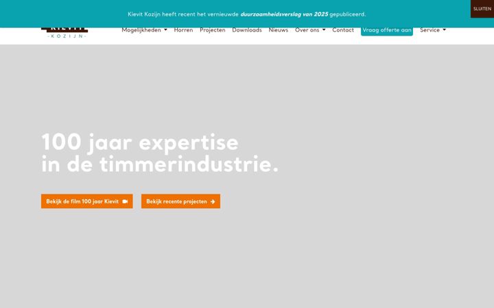 Екранна снимка на kievitkozijn.nl