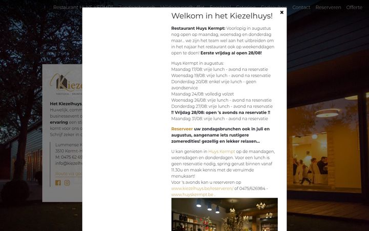 Screenshot of kiezelhuys.be