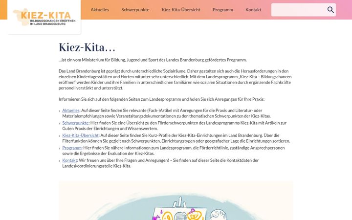 Screenshot of kiezkita.com