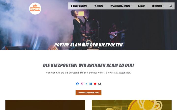 Screenshot of kiezpoeten.com
