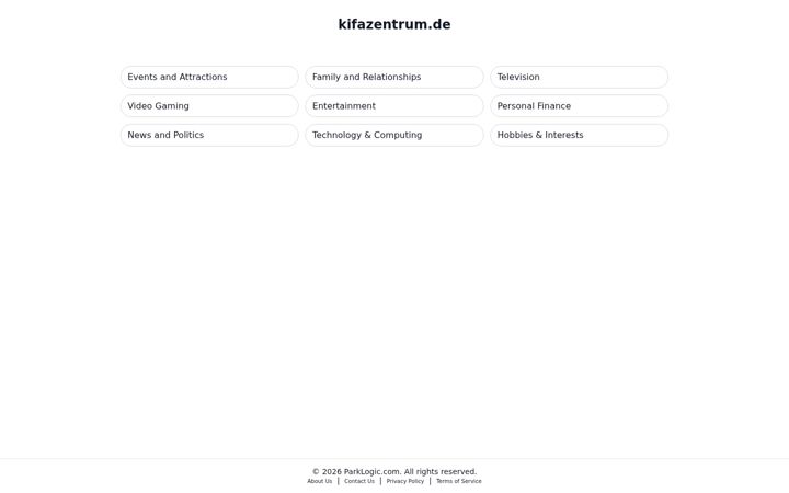 Screenshot of kifazentrum.de