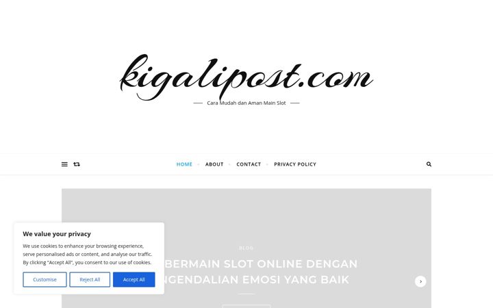 Screenshot of kigalipost.com