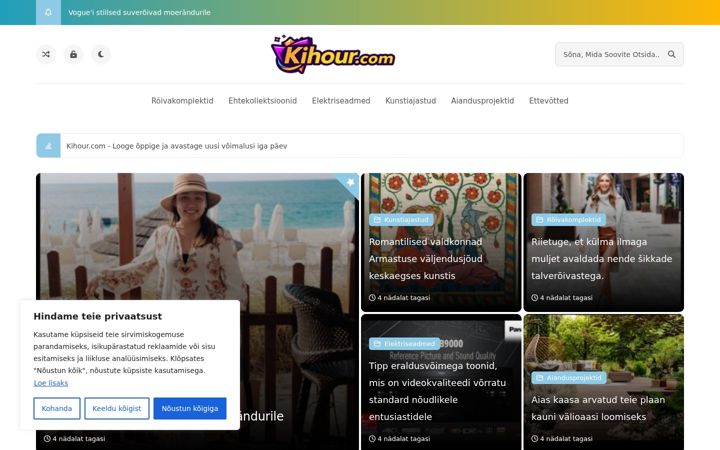 Screenshot of kihour.com