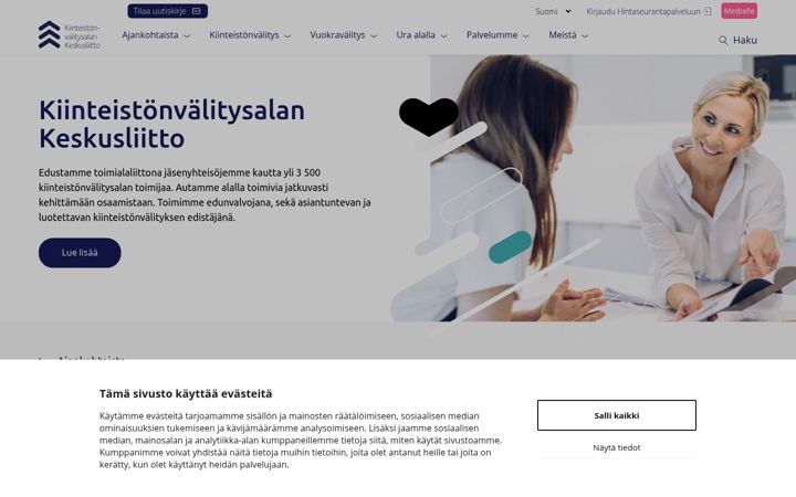 Screenshot of kiinteistonvalitysala.fi