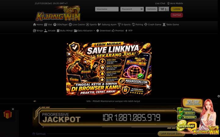 Screenshot von kijangwinjungle.com