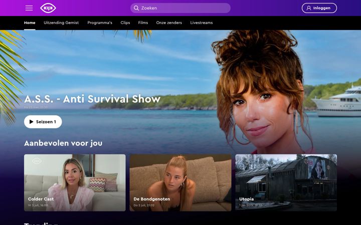 Captura de pantalla de kijk.nl