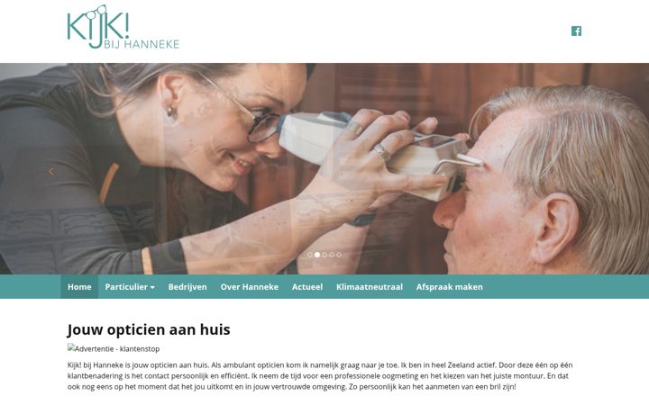 Screenshot of kijkbijhanneke.nl