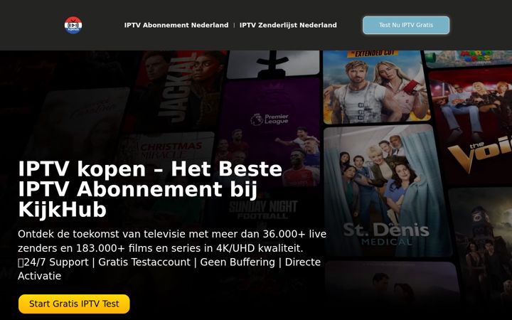Screenshot of kijkhub.com
