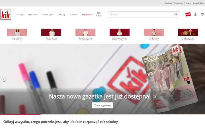 Screenshot of kik.pl