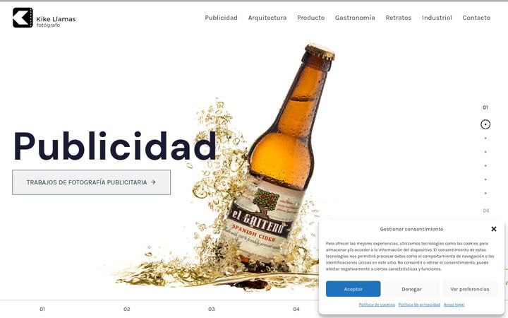 Screenshot of kikellamas.com