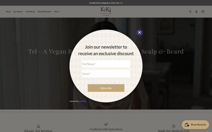 Screenshot of kikildn.com