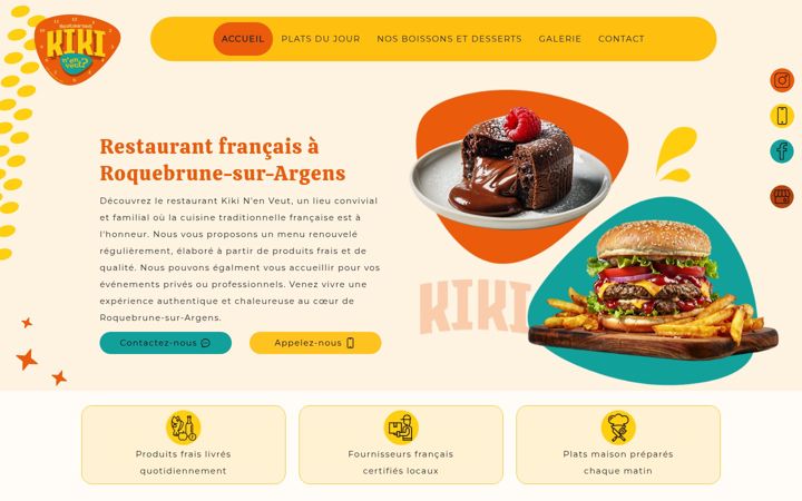 Screenshot of kikinenveut.fr