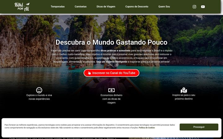 Screenshot of kikiporai.com