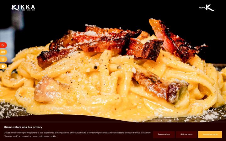 Screenshot of kikkamontesilvano.it