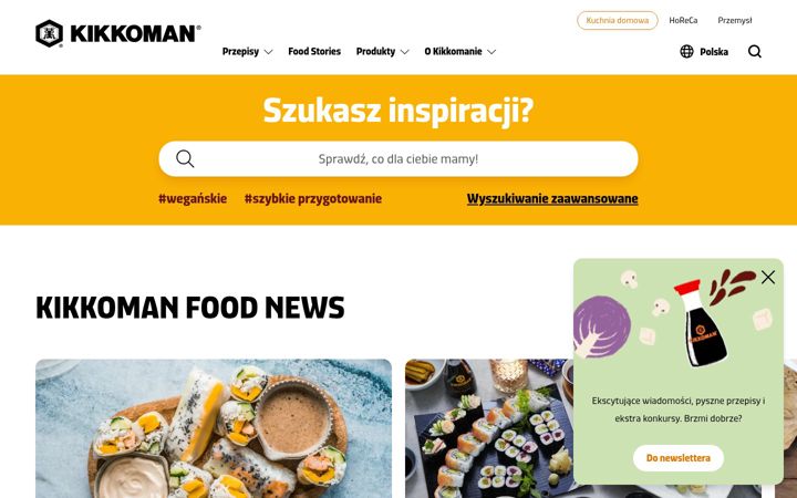Screenshot of kikkoman.pl