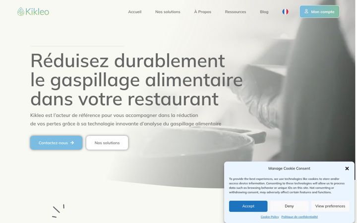 Screenshot of kikleo.com