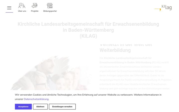 Screenshot of kilag-digital.de