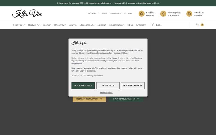 Screenshot of kilavin.dk