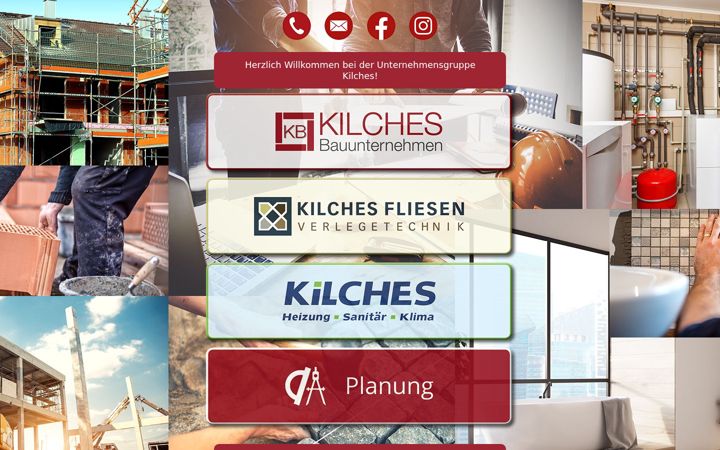 Screenshot of kilches-haustechnik.de
