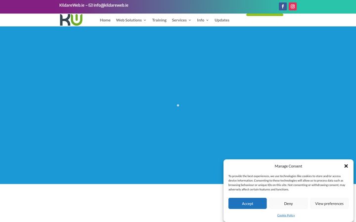 Screenshot of kildareweb.ie
