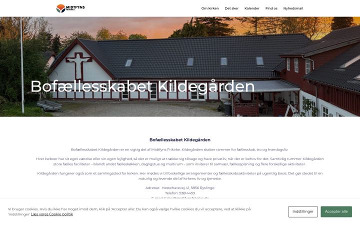 Screenshot of kildegaarden.info