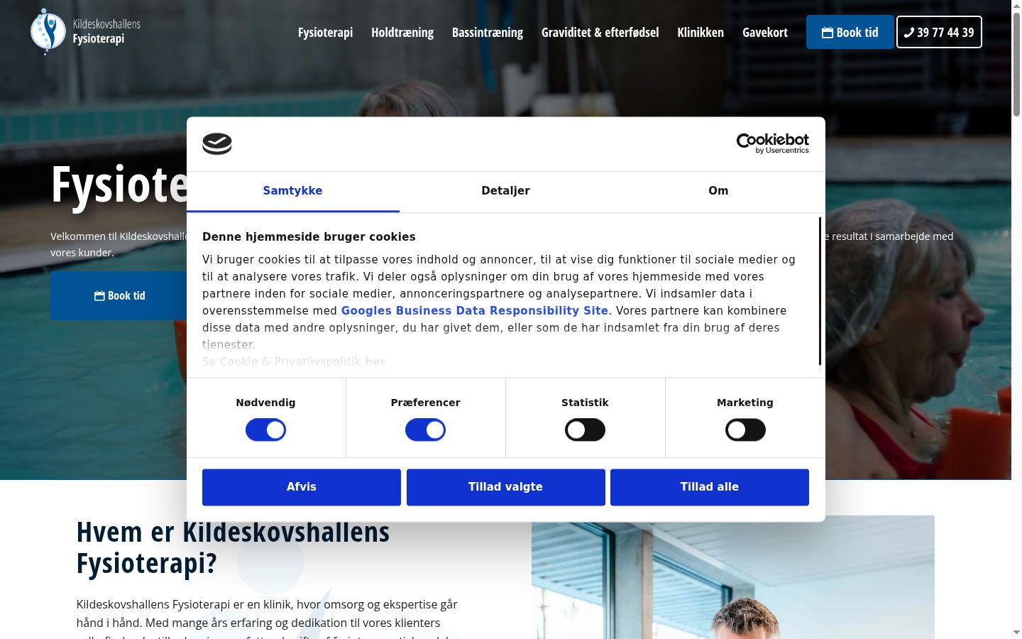 Snímka obrazovky banera súhlasu zobrazeného pred akoukoľvek interakciou