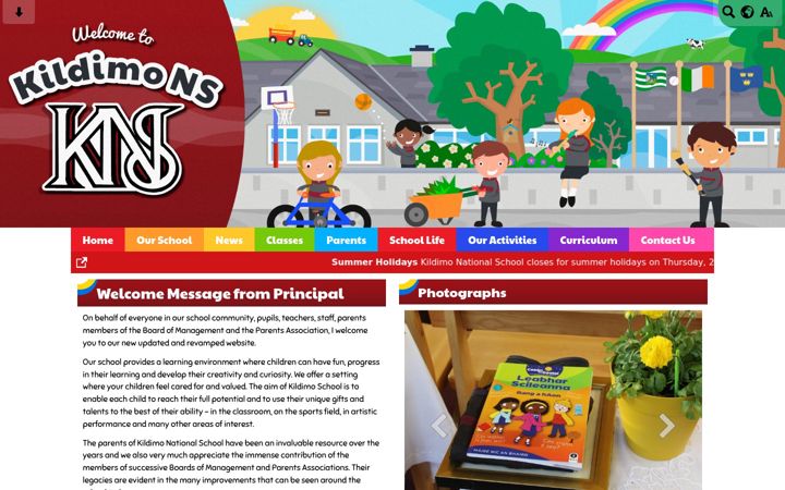 Screenshot of kildimons.ie