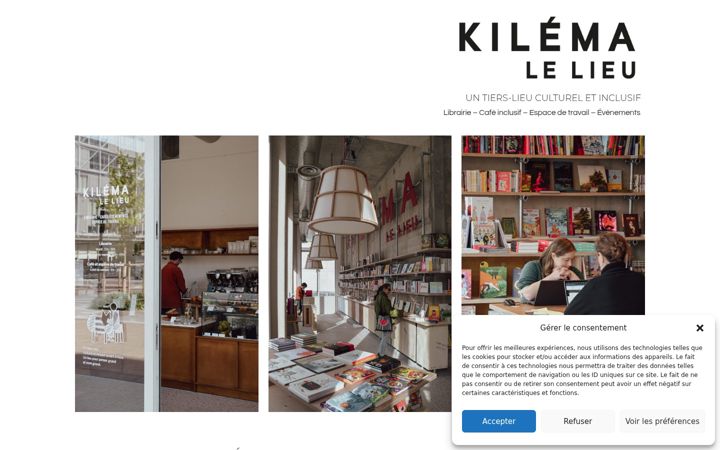 Screenshot of kilema-paris.fr