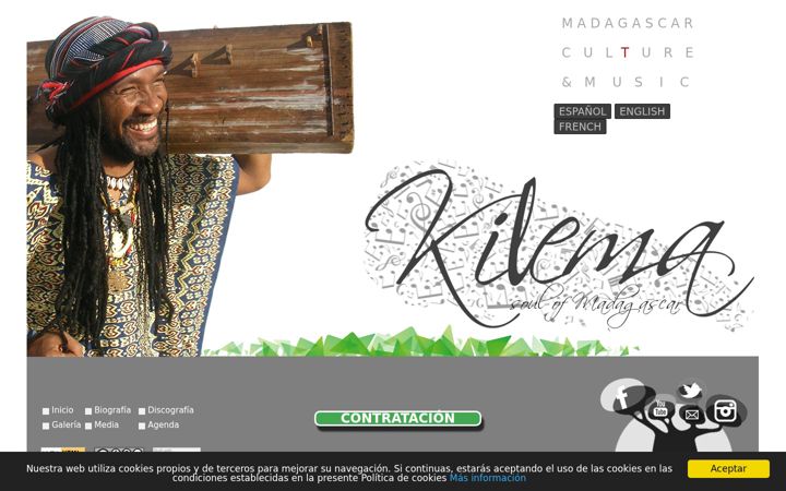 Screenshot of kilema.es