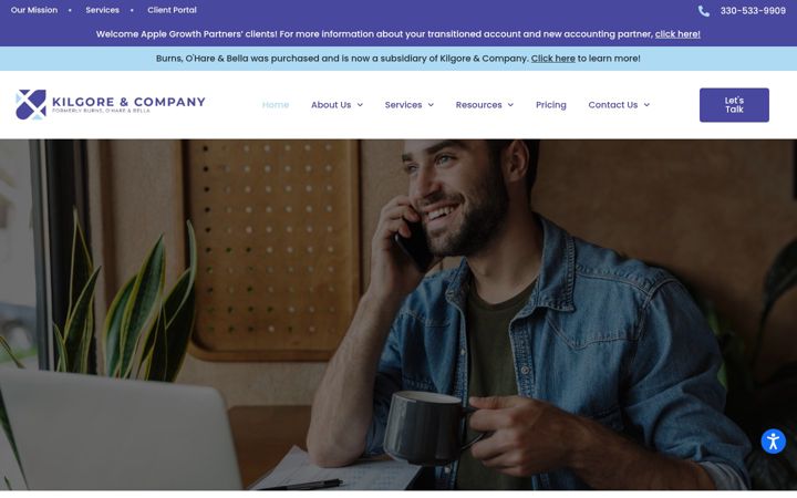 Screenshot of kilgoreandcompany.com